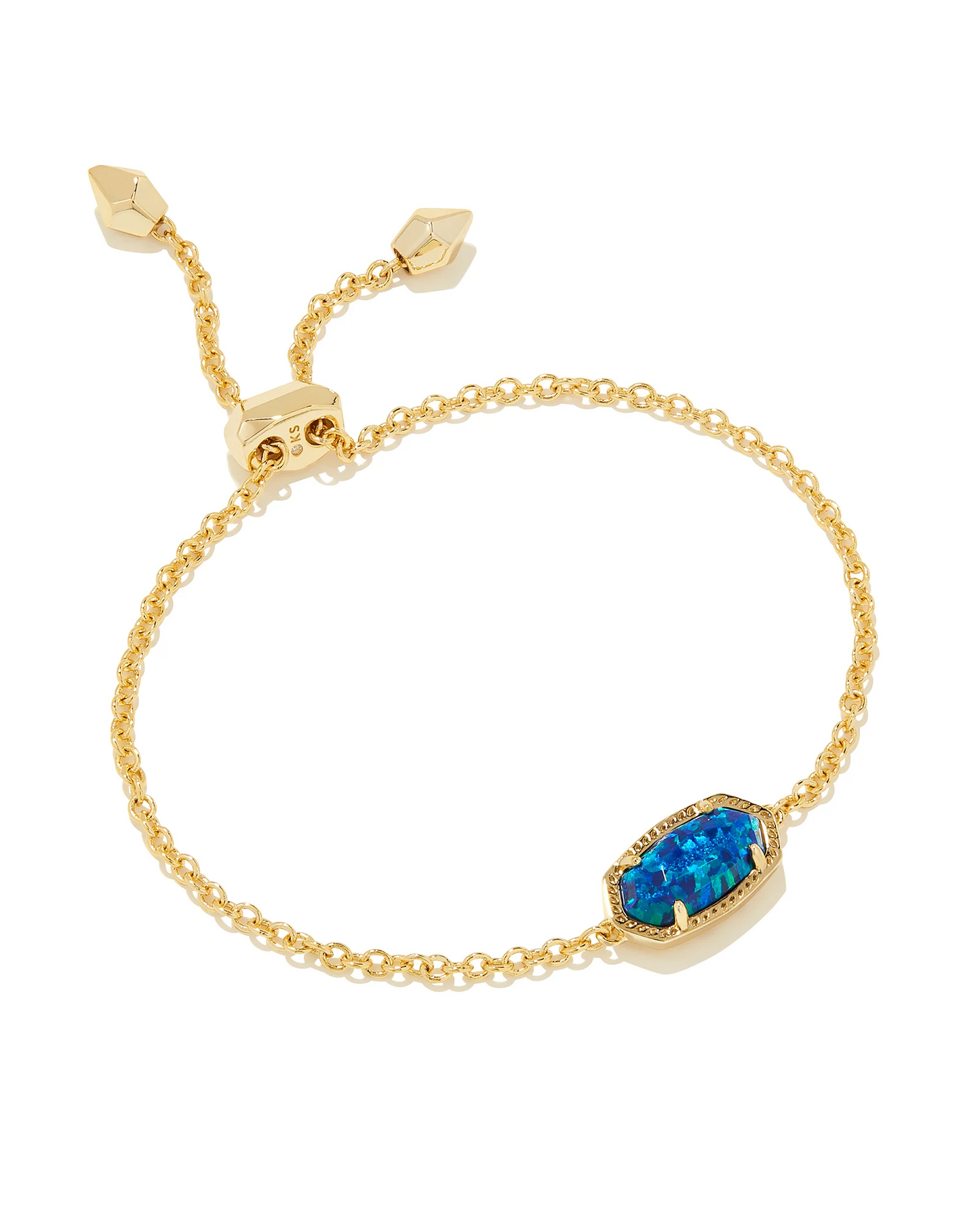 ELAINA BRACELET GOLD COBALT BLUE OPAL