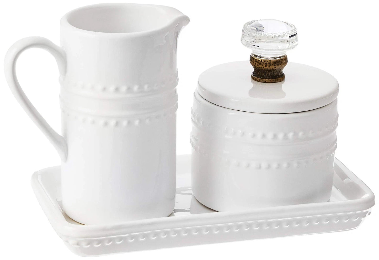 Mud Pie Cream and Sugar Set