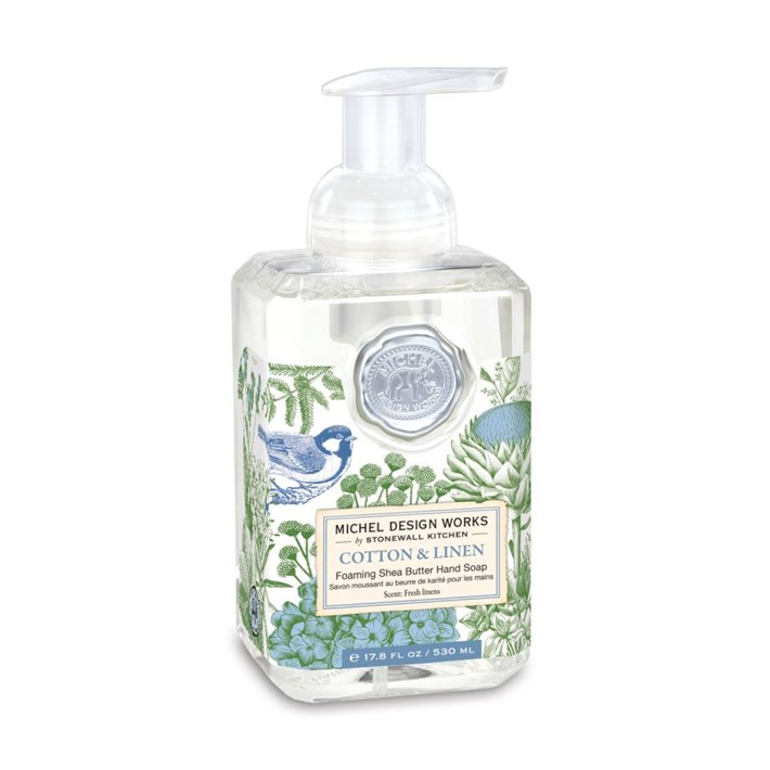 Michel Design Works Cotton & Linen Foaming Soap