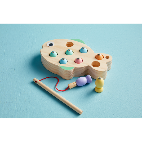 MUDPIE FISHING WOOD TOY