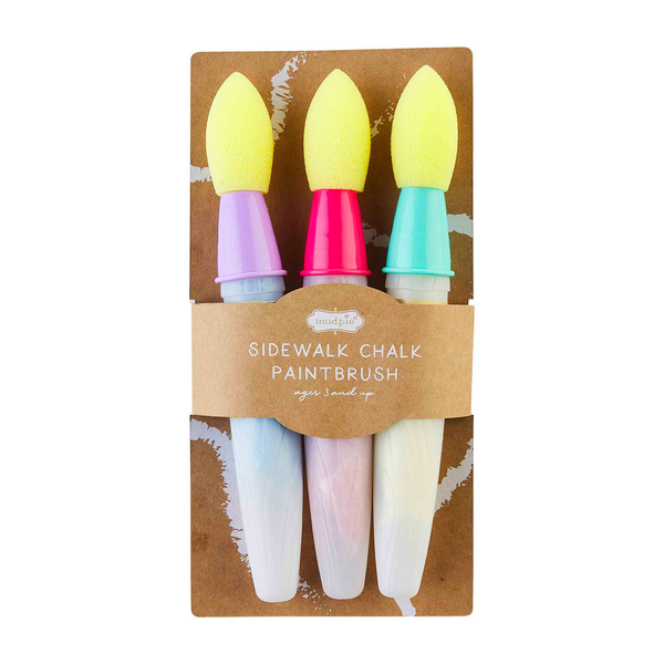 MUDPIE PINK PAINT BRUSH CHALK SET