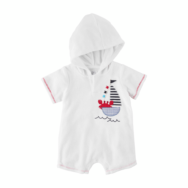 Mud Pie 3/6 Sailboat Cover-Up