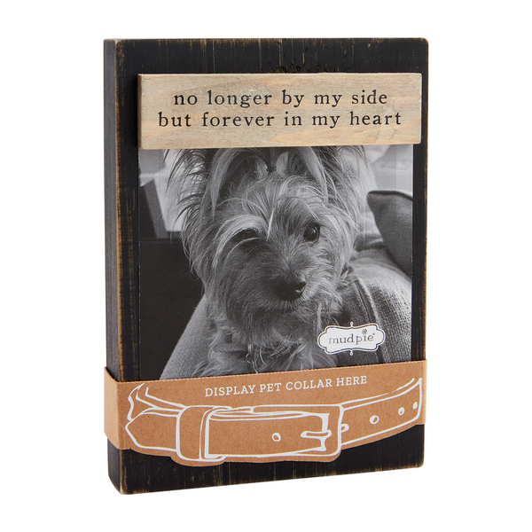 MUDPIE BLACK COLLAR KEEPSAKE FRAME