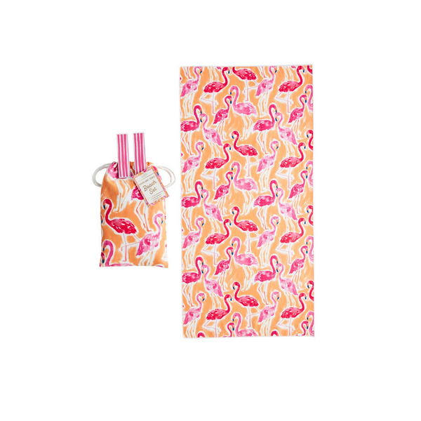 Mud Pie Quick Dry Beach Towel Set