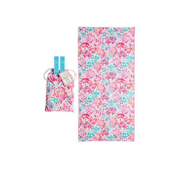 Mud Pie Quick Dry Beach Towel Set