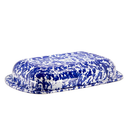 COBALT SWIRL BAKING PAN