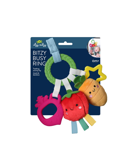 Itzy Ritzy Bitzy Busy Ring™ Teething Activity Toy