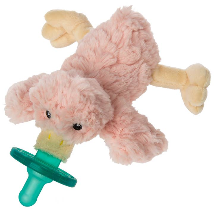 BLUSH DUCK WUBBANUB BABY PACIFIER