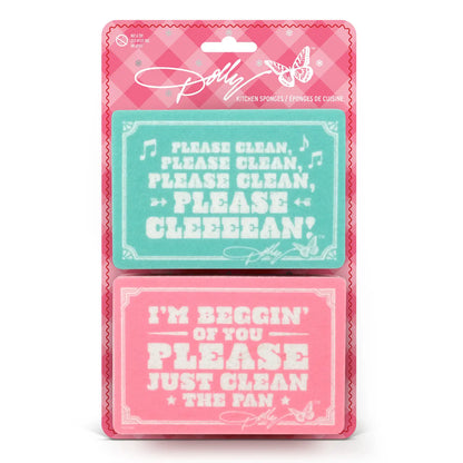 Dolly Parton Jolene Kitchen Sponges, Set of 2
