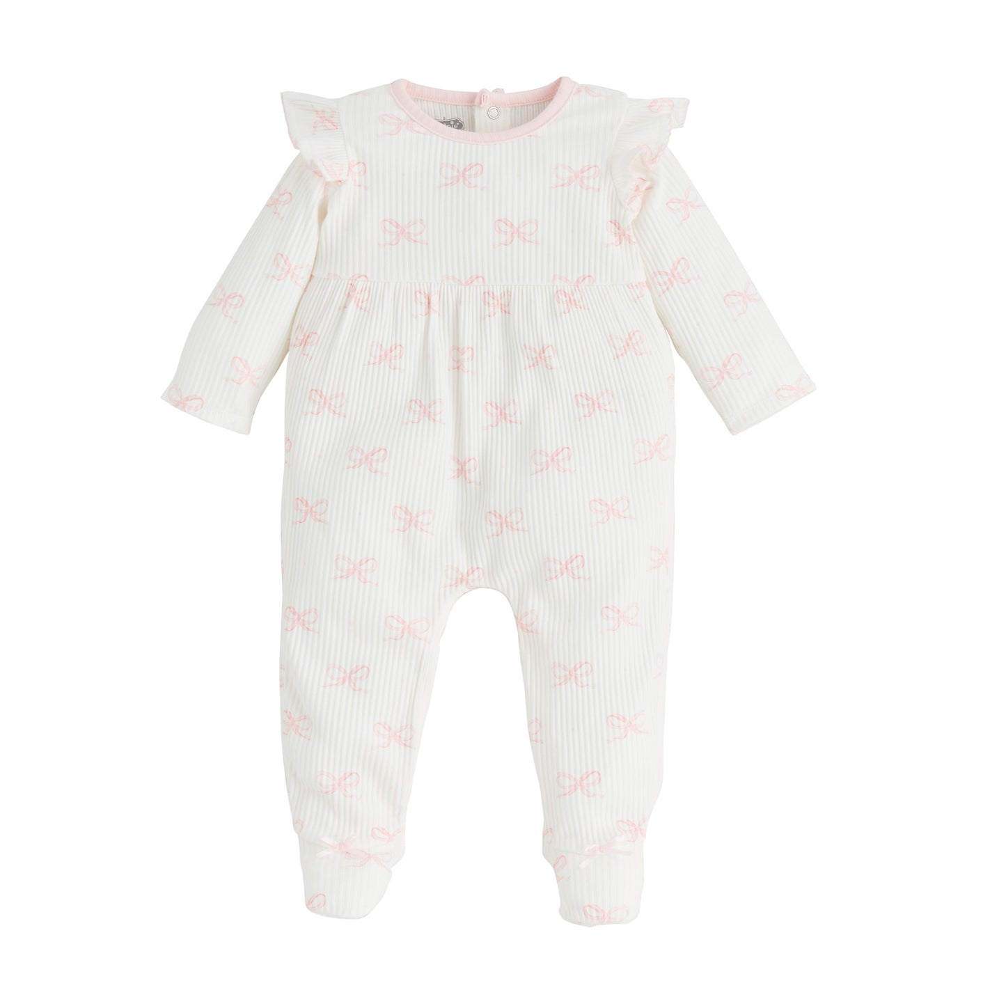 Mud Pie Bow Print Sleeper