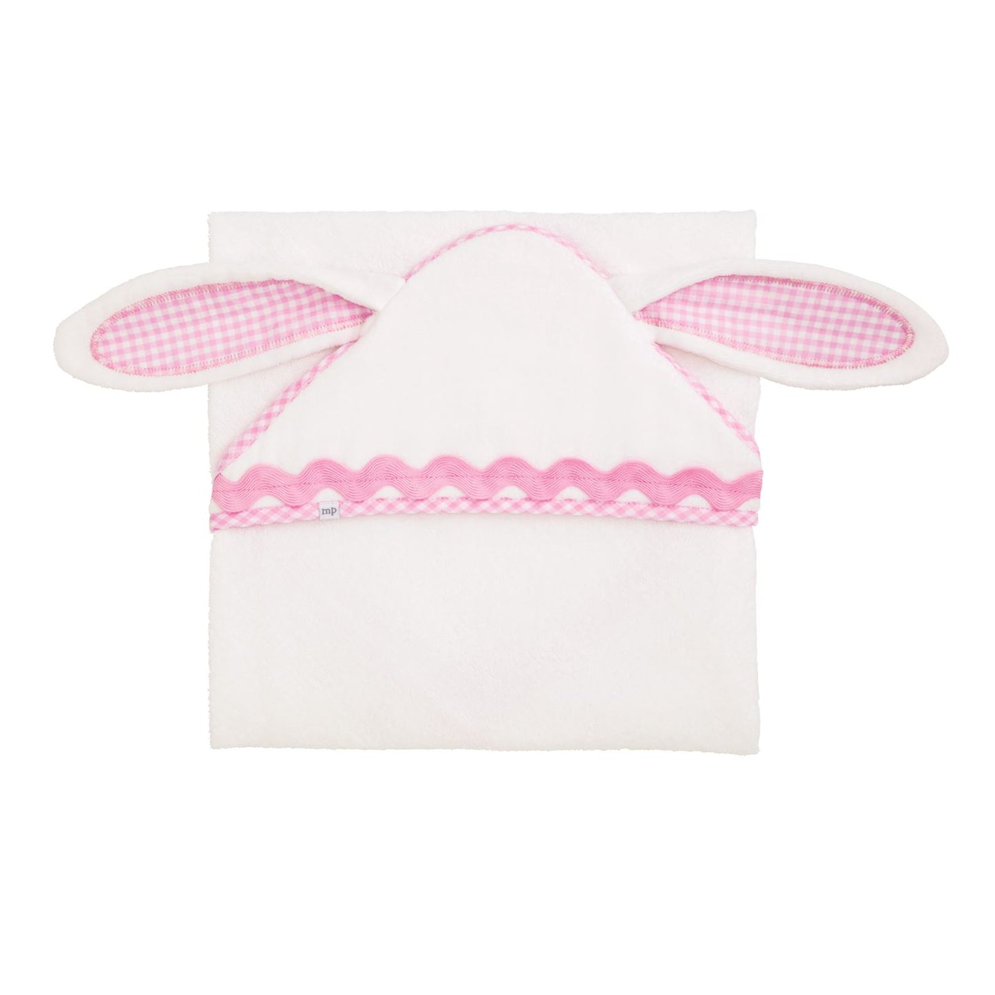 Mud Pie Pink Bunny Hooded Towel