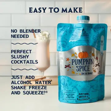Lieutenant Blender's Pumpkin Spice in A Bag® Cocktail / Mocktail Slushie Mixer