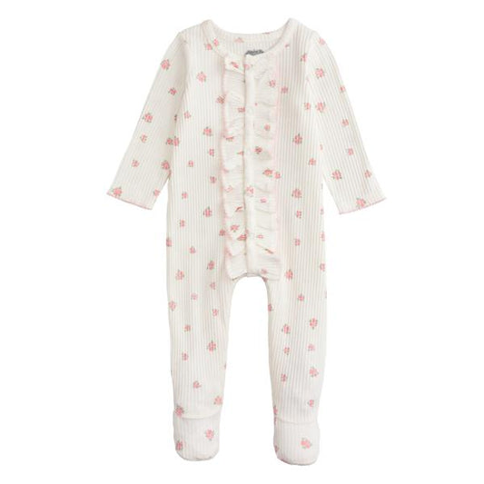 MUDPIE PINK FLORAL SLEEPER
