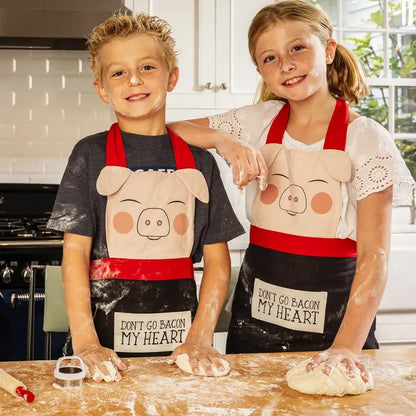 LOVELESS CAFE KIDS PIG APRON