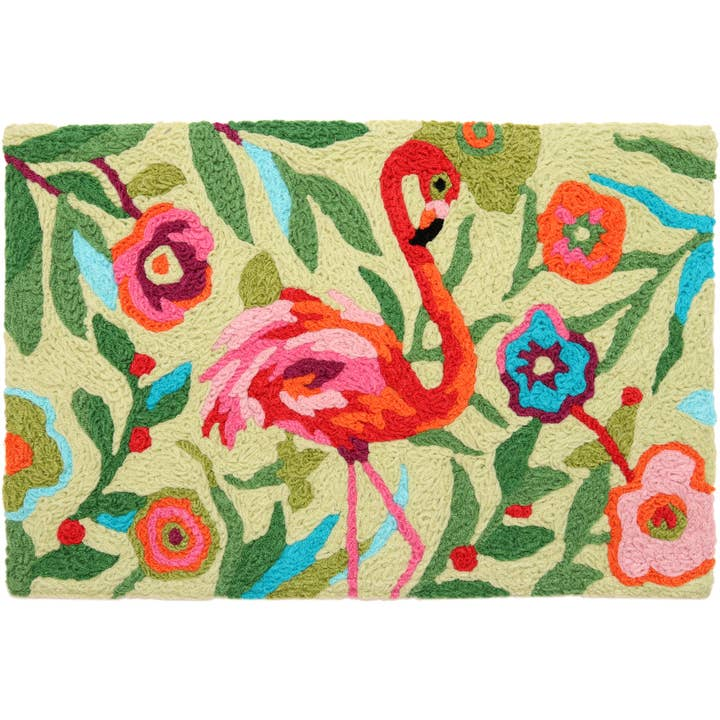 FLAMINGO GARDEN JELLYBEAN RUG