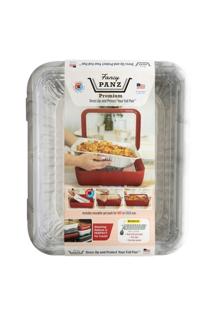 PREMIUM SET - PAN FRAME W/ LID & HOT/COLD GEL PACK - MARBLE