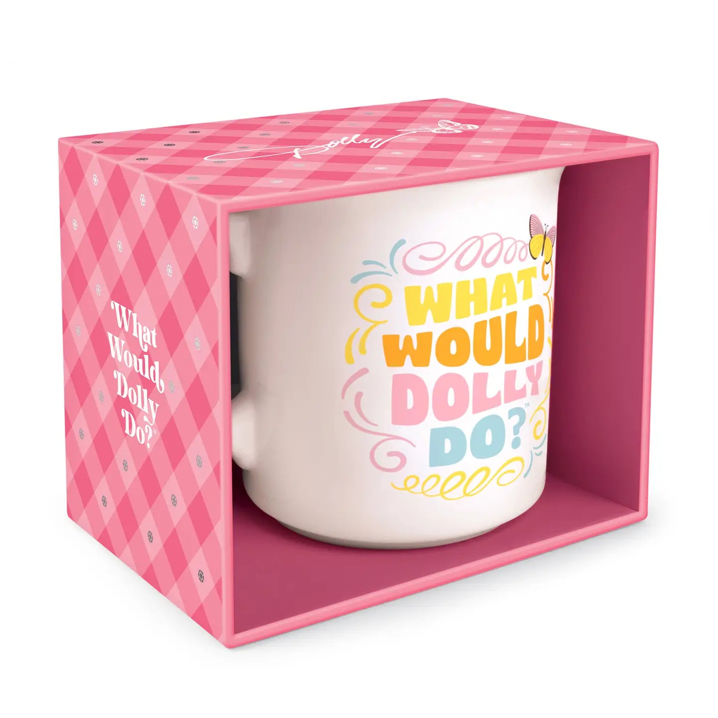 Dolly Parton Mug, What Would Dolly Do?, 16-Ounce Ceramic