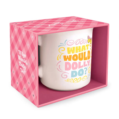 Dolly Parton Mug, What Would Dolly Do?, 16-Ounce Ceramic