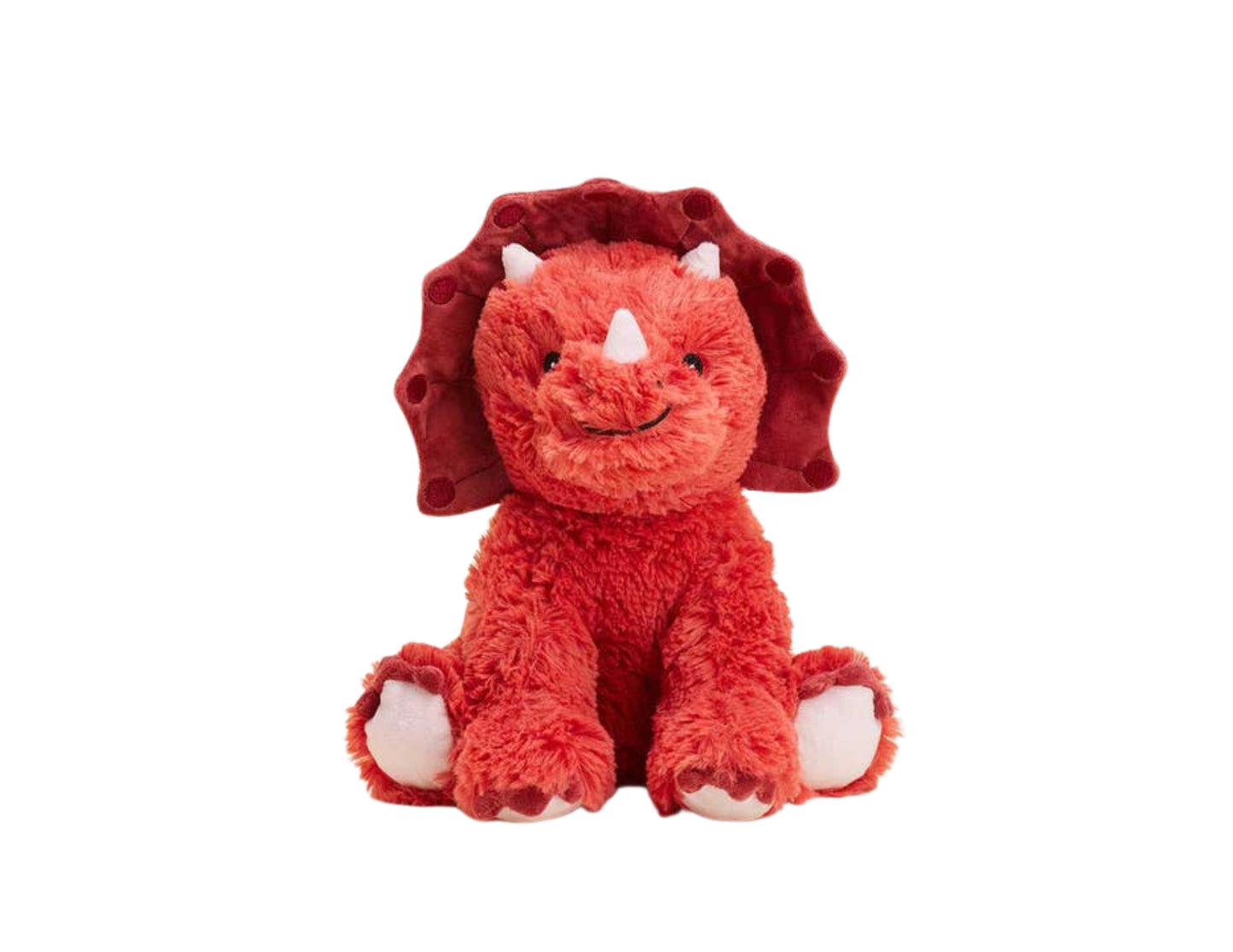 WARMIES RED TRICERATOPS