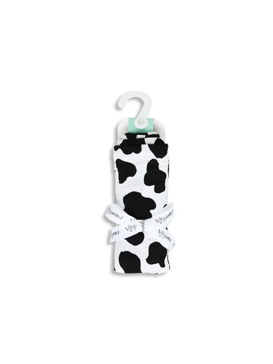 Gigi and Max Bamboo Swaddle Baby Nursery Boone Cows