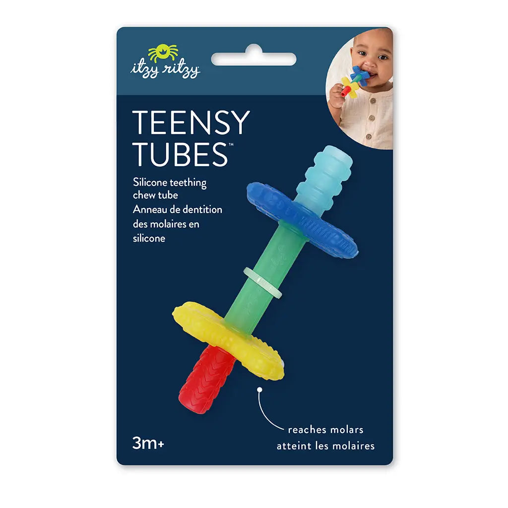 Itzy Ritzy Teensy Tubes™ Blue X