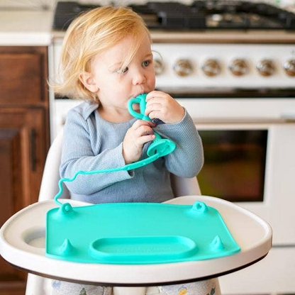 SPEARMINT BUSY BABY TEETHER & TRAINING SPOON