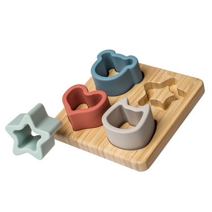 SIMPLY SILICONE BAMBOO SORTER