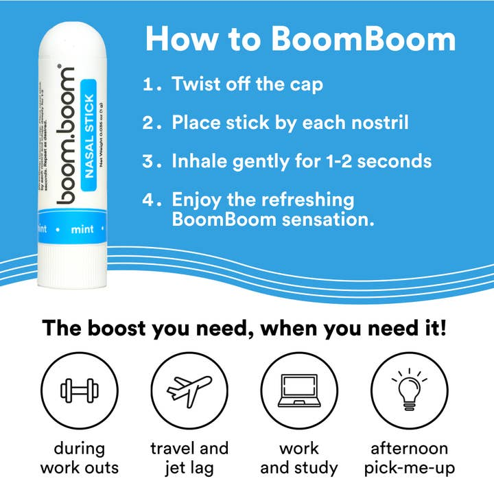 BOOM BOOM NASAL STICK - MINT