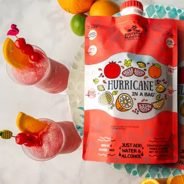 Lieutenant Blender's Hurricane in A Bag® Cocktail / Mocktail Slushie Mixer