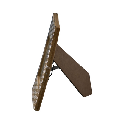 BETTINA WHITE POLKA DOT 4X6 PICTURE FRAME