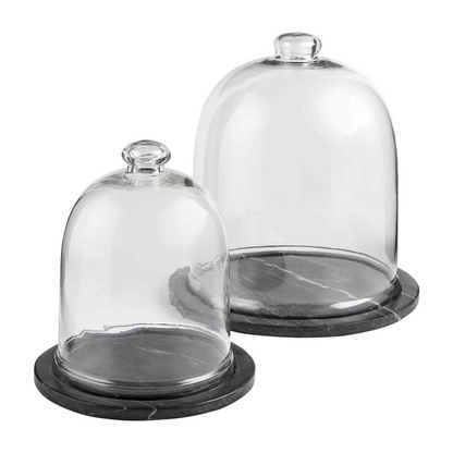 MUD PIE BLACK CLOCHE SET