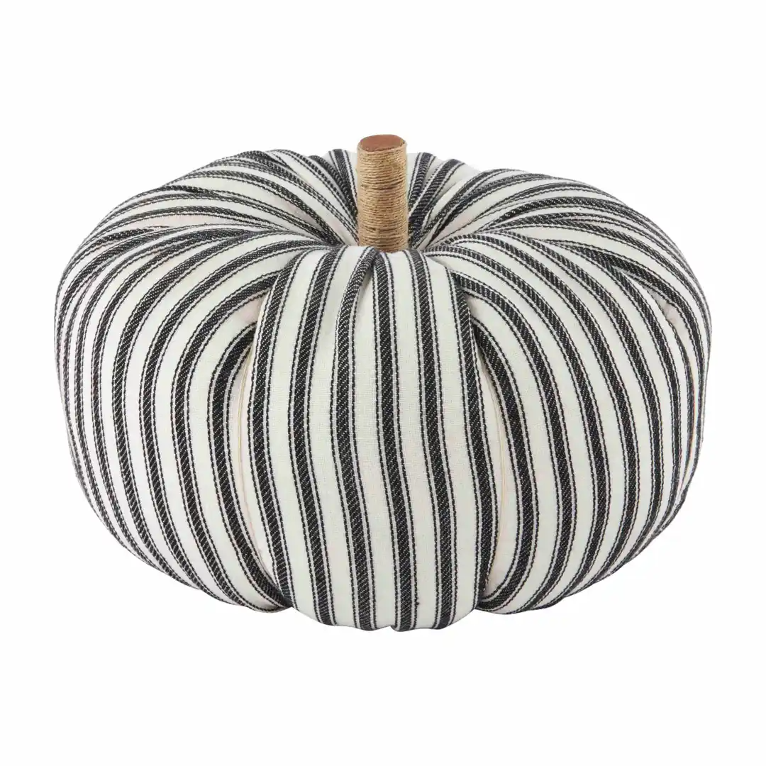 MUDPIE MEDIUM BLACK AND WHITE PUMPKIN