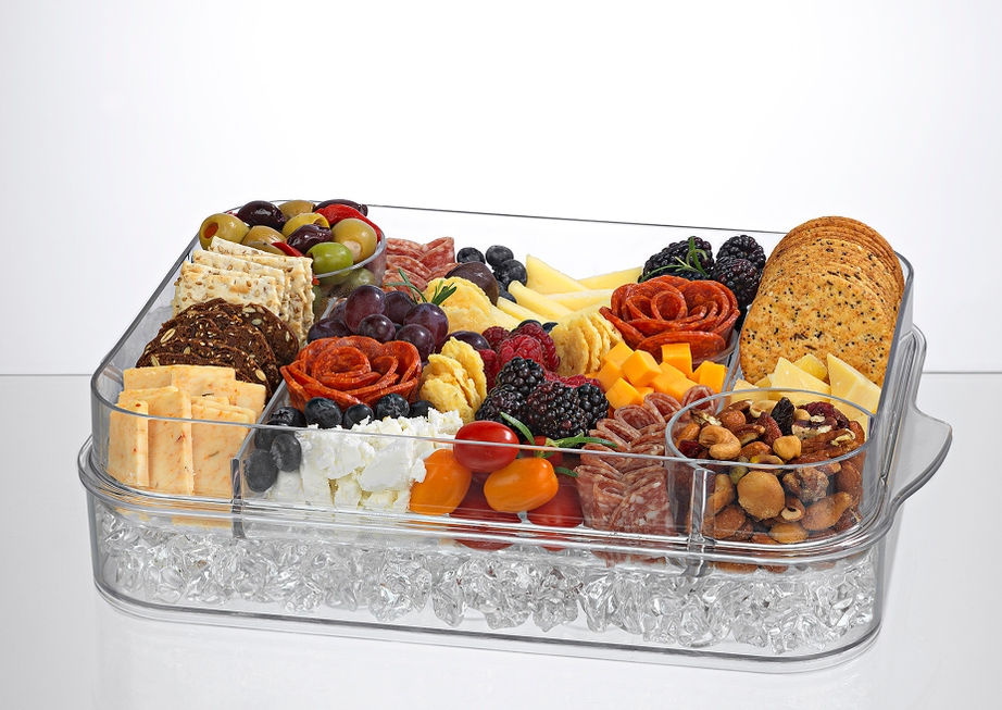 CHARCUTERIE ON ICE/DEVILLED EGGS ON ICE