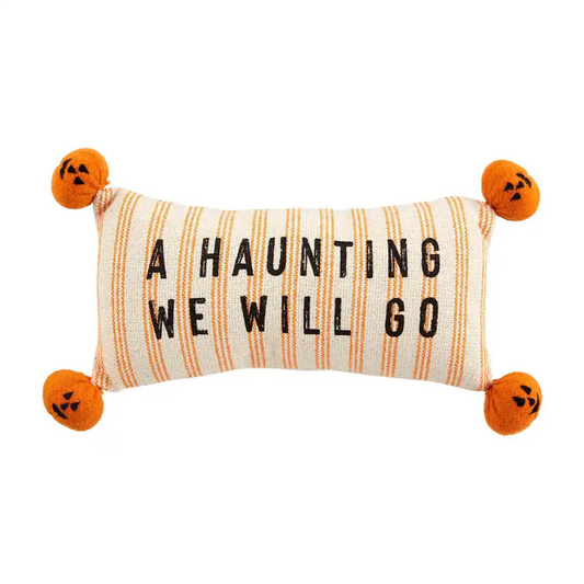 MUD PIE A HAUNTING HALLOWEEN PILLOW