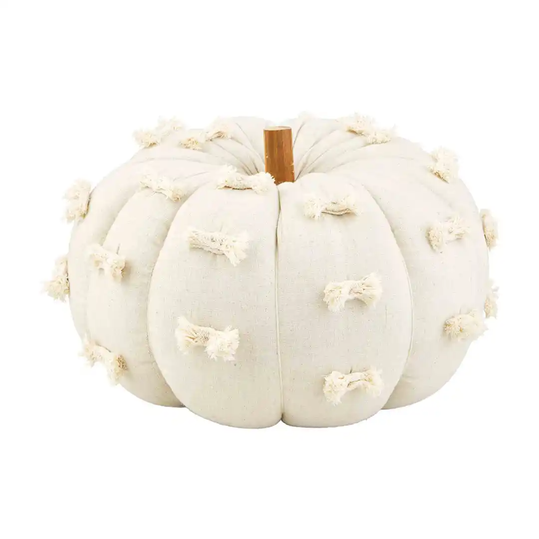 MD Dot Fabric Pumpkin Sitter