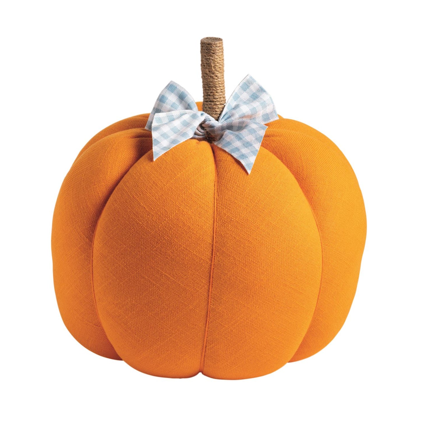 Mud Pie Large Patterned Pumpkin