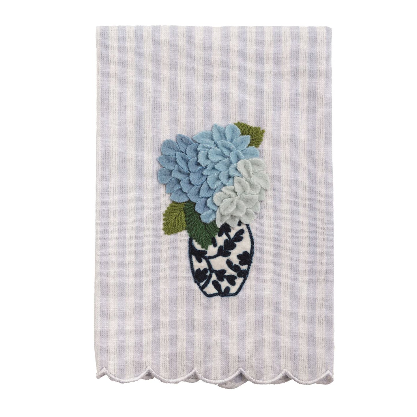 Mud Pie Hydrangea Topiary Tea Towel