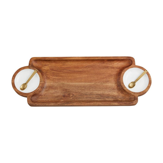 Mud Pie Enamel Dip Board Set