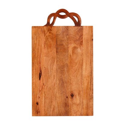 MUD PIE LARGE TWISTED HANDLE BOARD