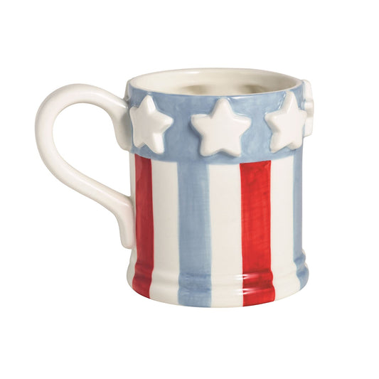 Mud Pie Star Americana Mug