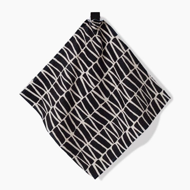 TEXTURED GEOMETRY LUXE WASHCLOTH SET