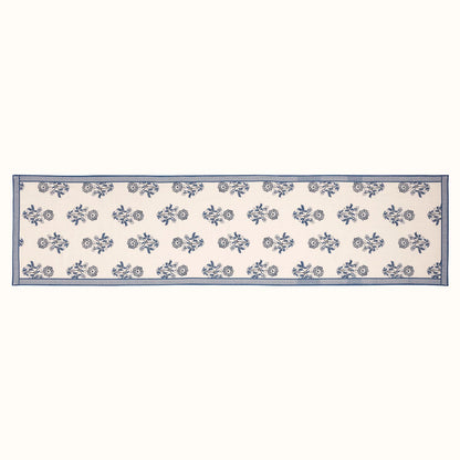 Mud Pie Blue Group Table Runner