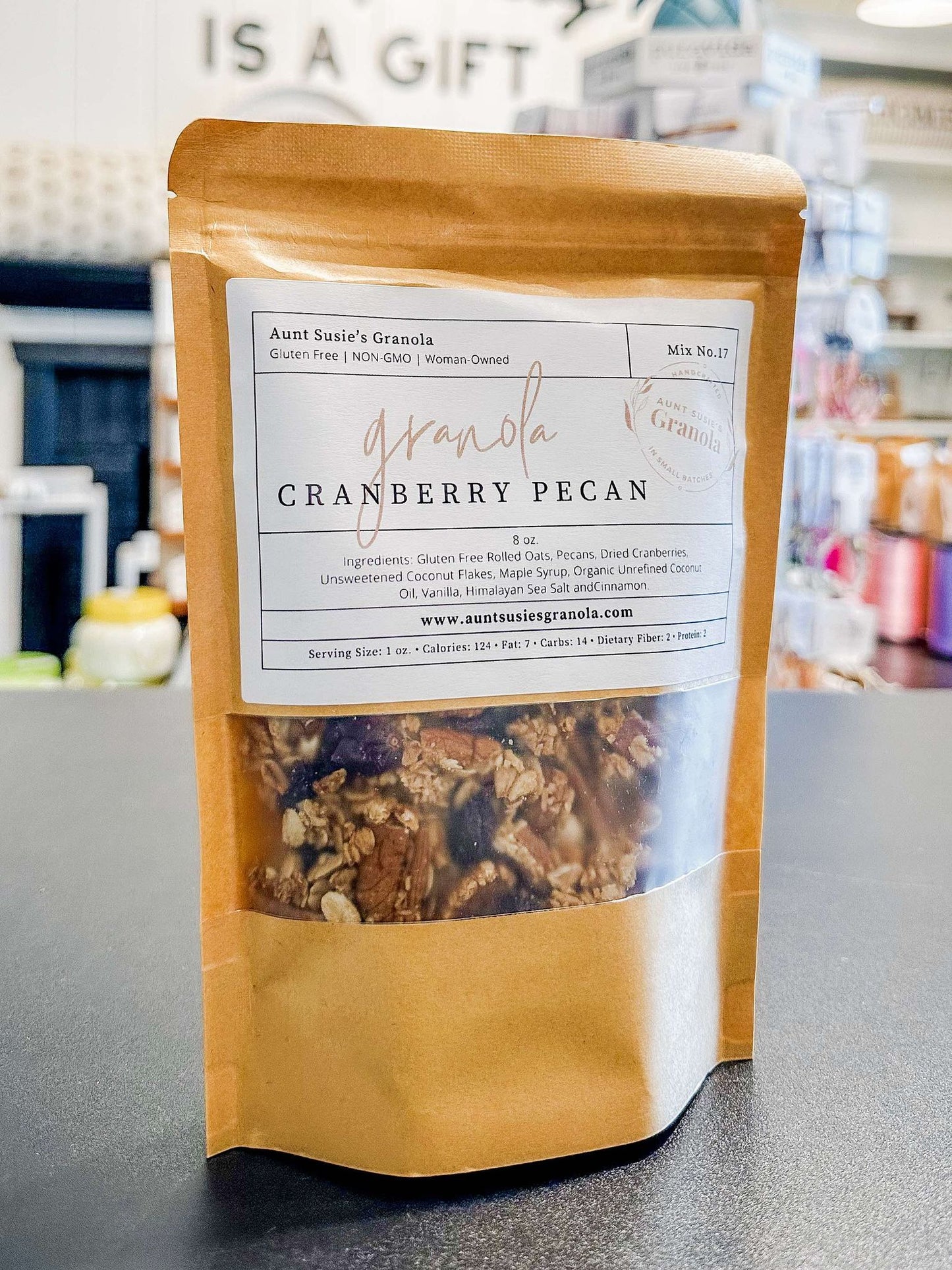 CRANBERRY PECAN GRANOLA