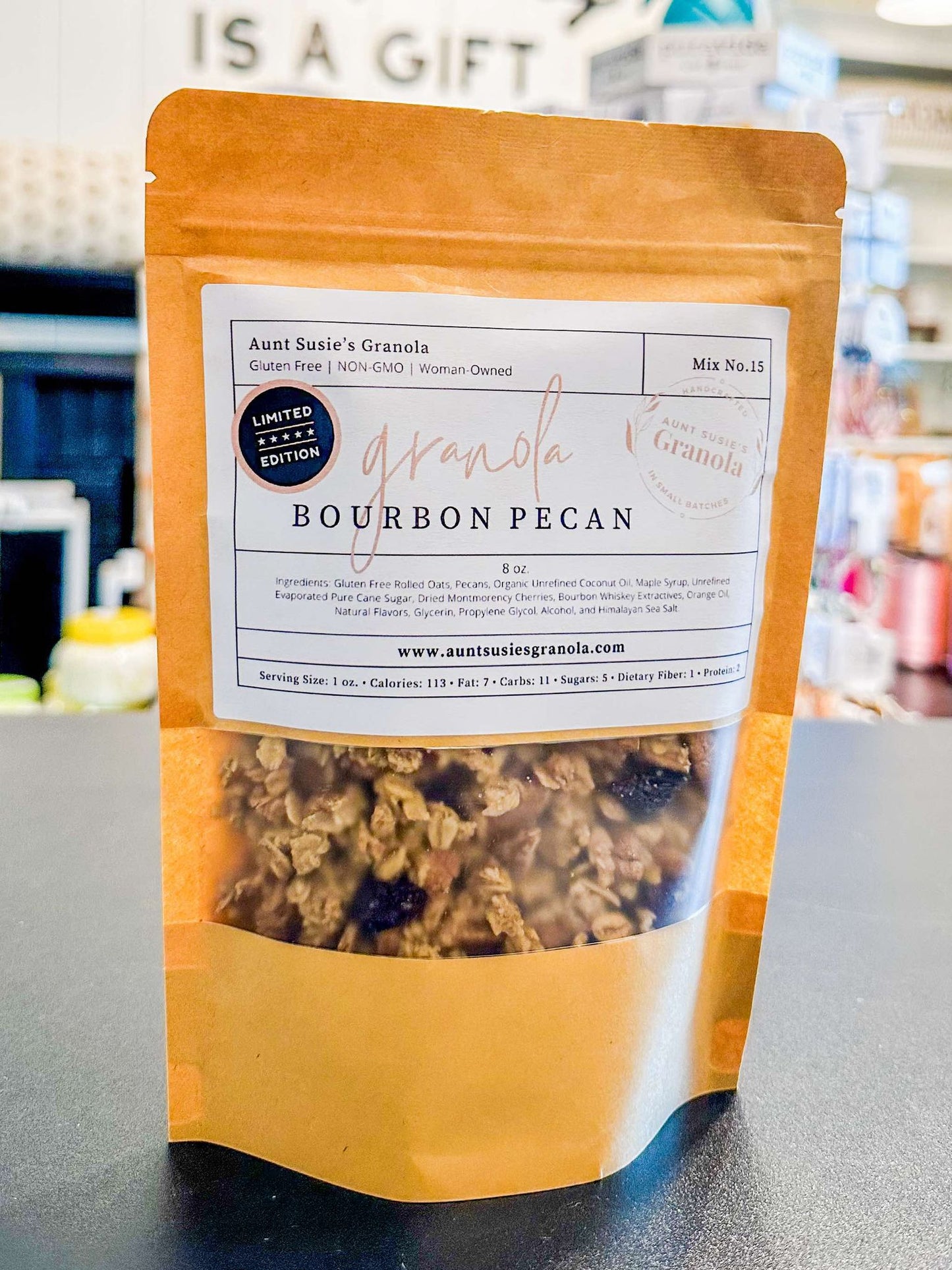 BOURBON PECAN GRANOLA