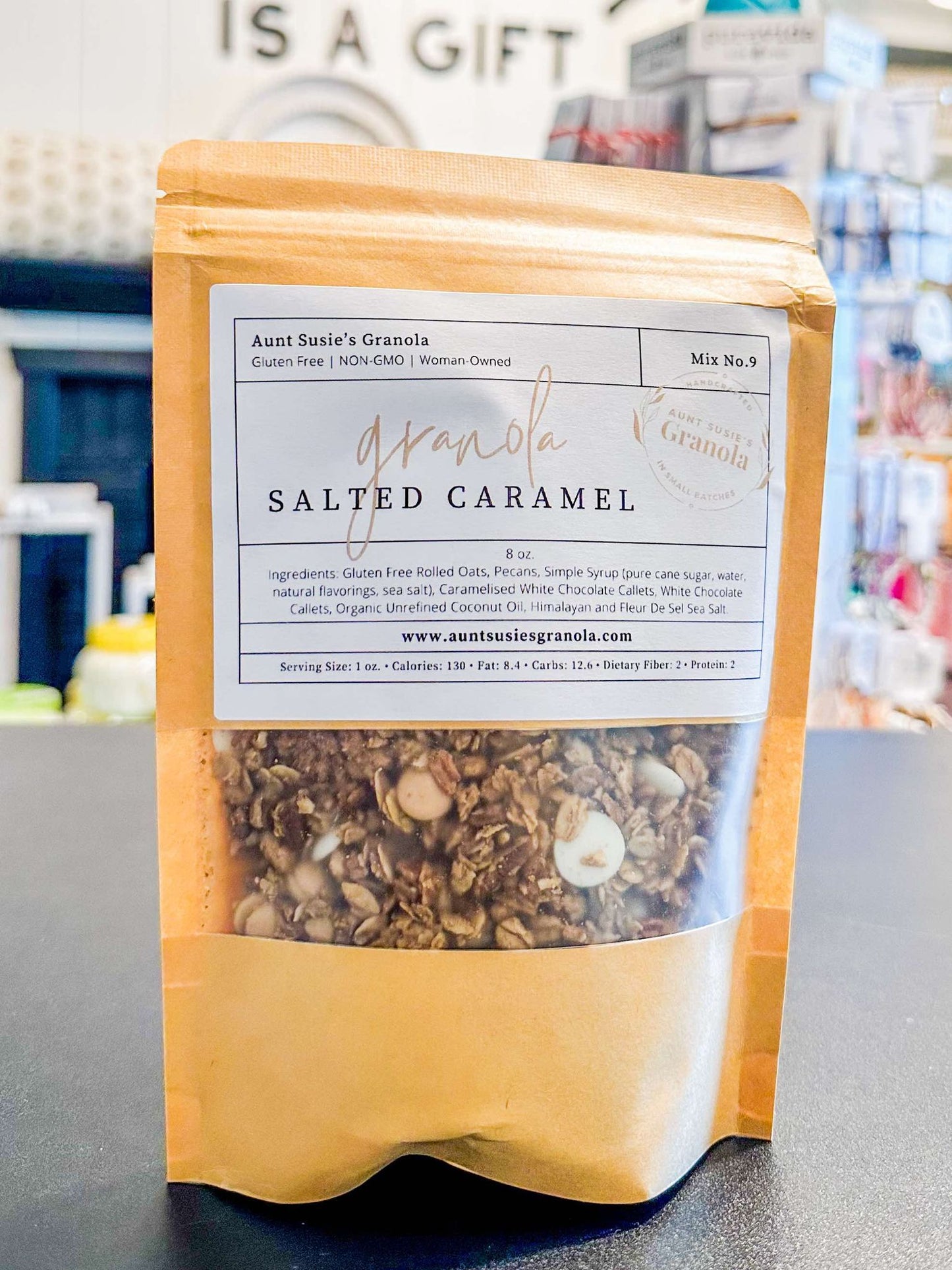 SALTED CARAMEL GRANOLA