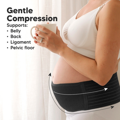 KEABABIES MATERNITY SUPPORT BELT - BLACK M/L
