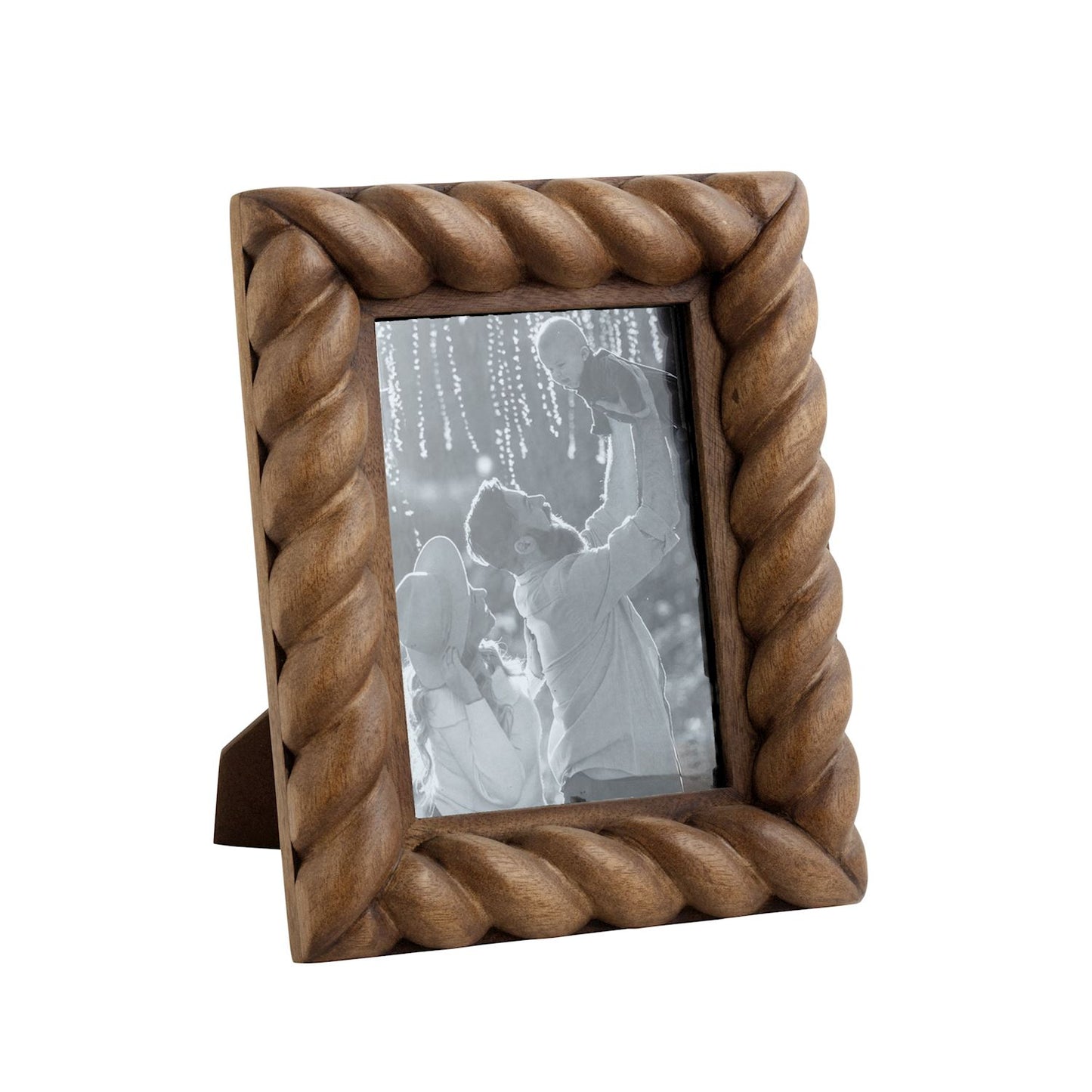 Mud Pie 5x7 Twisted Wood Frames