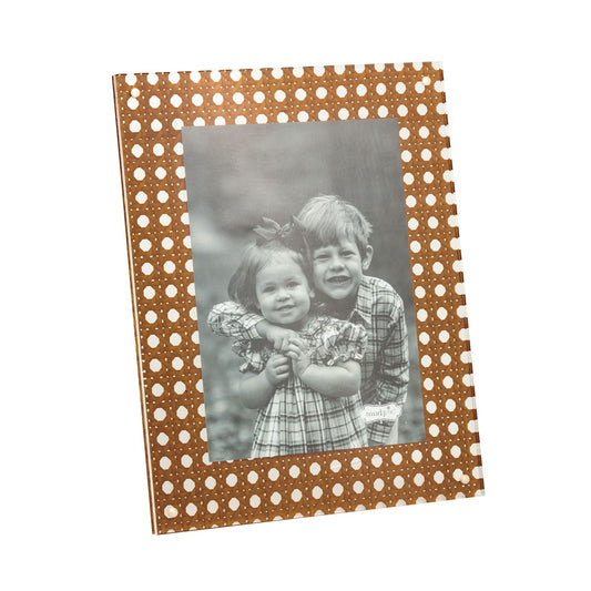 Mud Pie Cane Acrylic Frame 5x7
