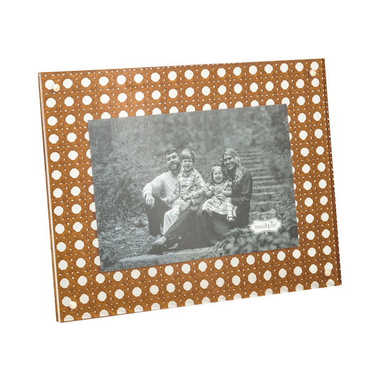 Mud Pie Cane Acrylic Frame 4x6