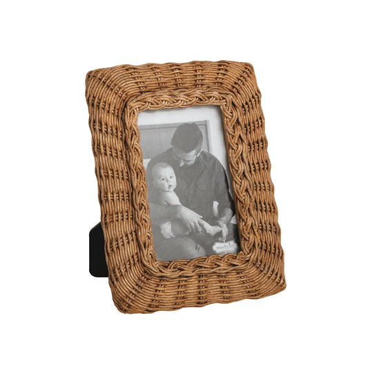 Mud Pie Small Resin Woven Frame